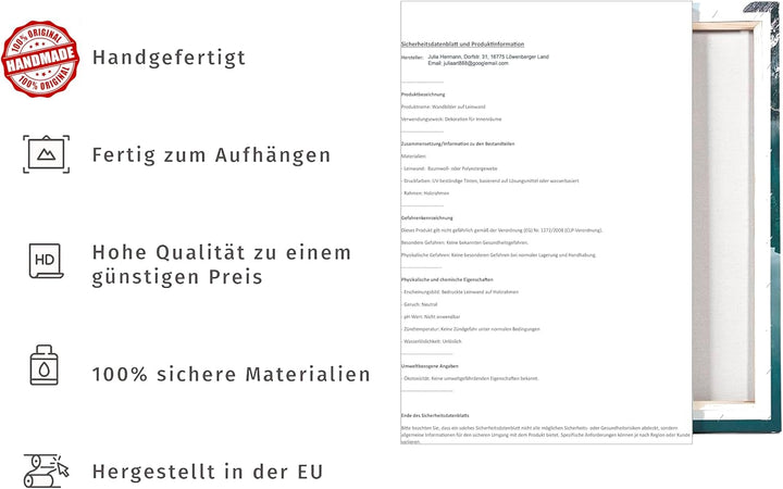 Julia-Art - Bilder Queen Freddie Mercury Sänger Band 70 x 50 cm Leinwandbild XXL - Wandbild 1 Teilig