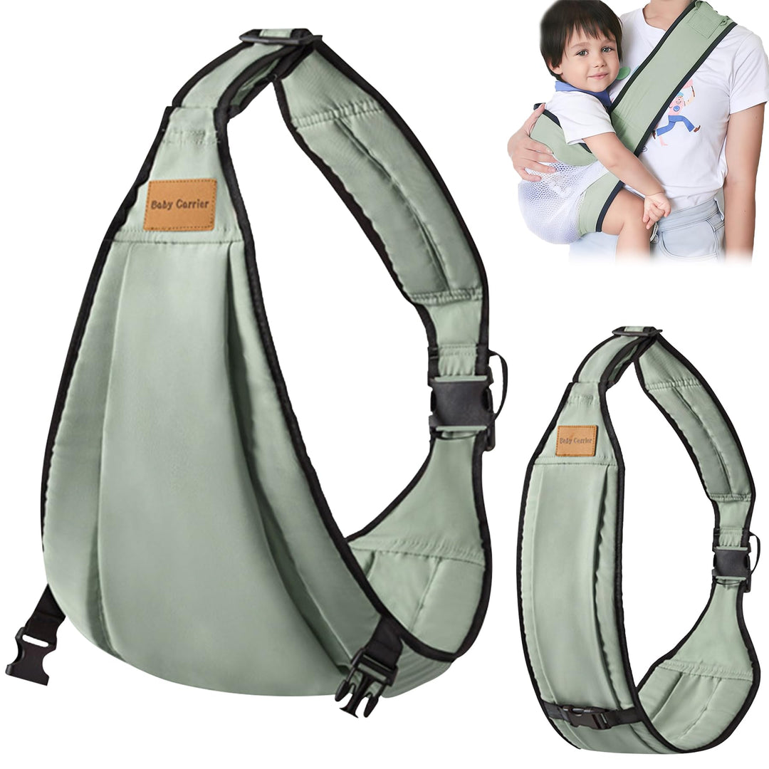 Babytragetuch,Kleinkind Trage Seitlich,Babytrage Seitlich,Verstellbare Schulter Babytrage,Multifunkt