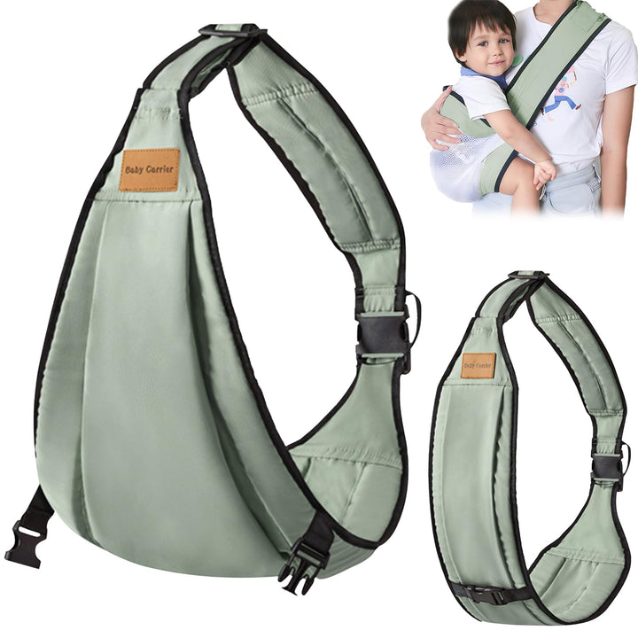 Babytragetuch,Kleinkind Trage Seitlich,Babytrage Seitlich,Verstellbare Schulter Babytrage,Multifunkt