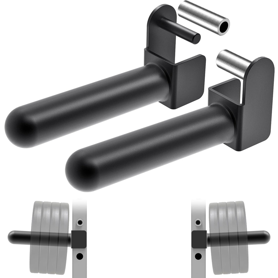 Kipika Hantelscheibenhalter für 2x2 und 3x3 Power Rack - Power Rack Aufsatz für Hantelscheiben - Pas