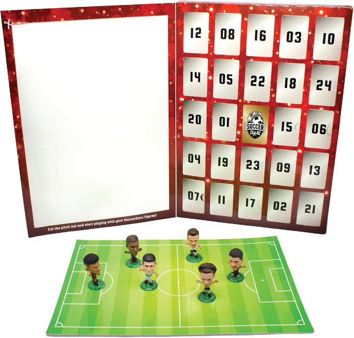 Soccerstarz Figur 25 Window Christmas Adventskalender