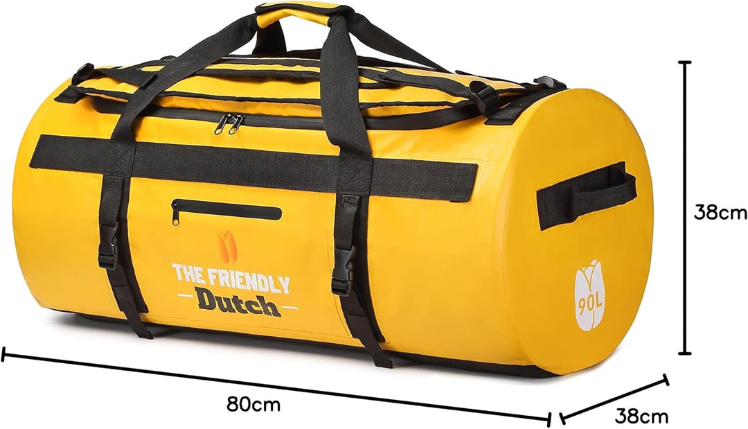 gross 90L Duffel Bag - wasserdichte Sporttasche Duffel Bag für Herren. Sie können diesen Seesack als