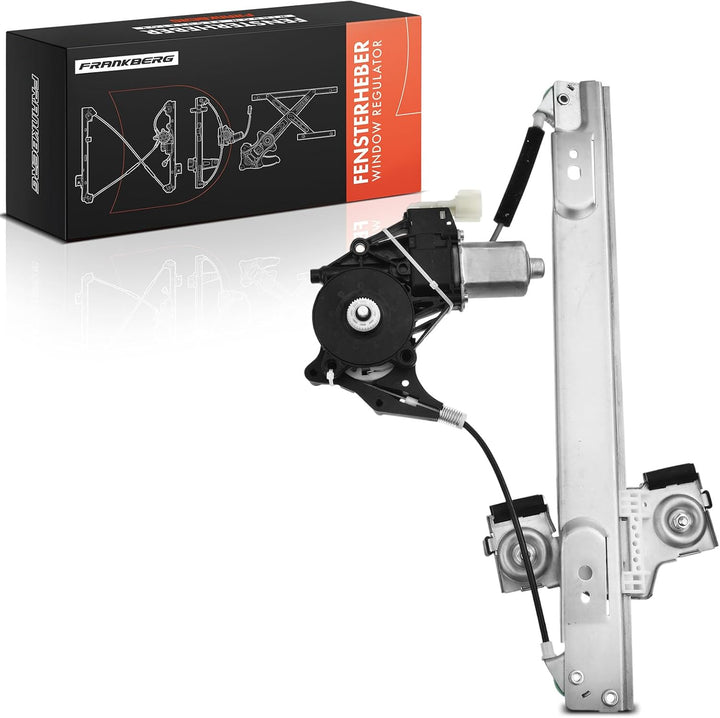 Frankberg Fensterheber Elektrisch mit Elektromotor 2/3-Türer Hinten Rechts Kompatibel mit Fiesta V J
