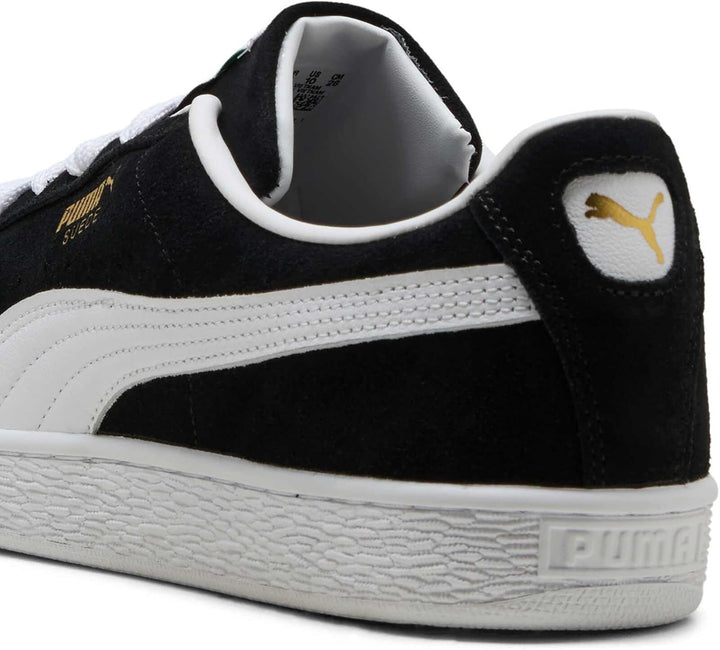PUMA Unisex Suede Classic Sneaker 36 EU Puma Schwarz Puma Weiss, 36 EU Puma Schwarz Puma Weiß