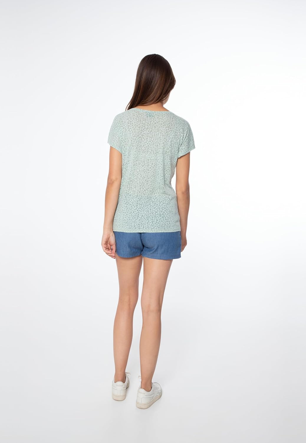 Protest Damen T-shirt PRTMEGAN S Grün, S Grün