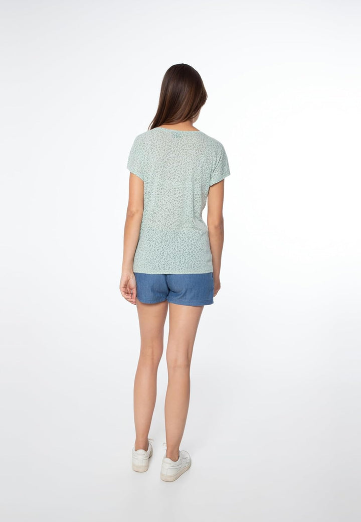 Protest Damen T-shirt PRTMEGAN S Grün, S Grün