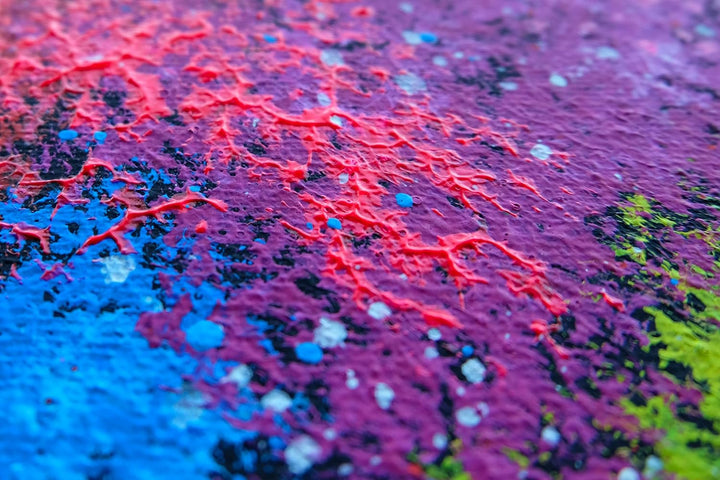 Monica Mirafiori I 100% HANDGEMALT I Gemälde Hart 100x70cm | Gemälde Handgemalt | Acrylgemälde | Seh