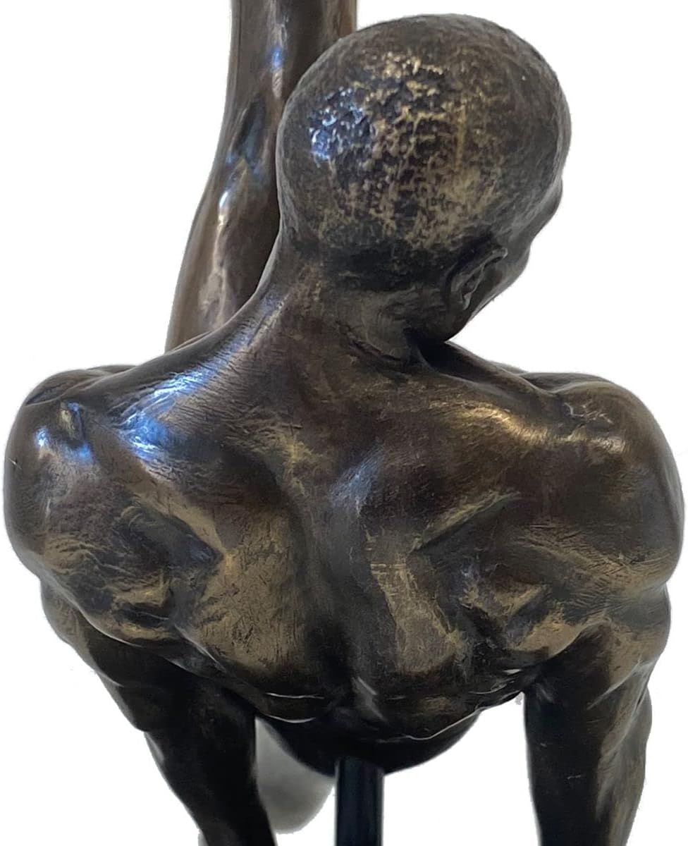 Body Talk Skulptur Akt Mann - Spagat #75750