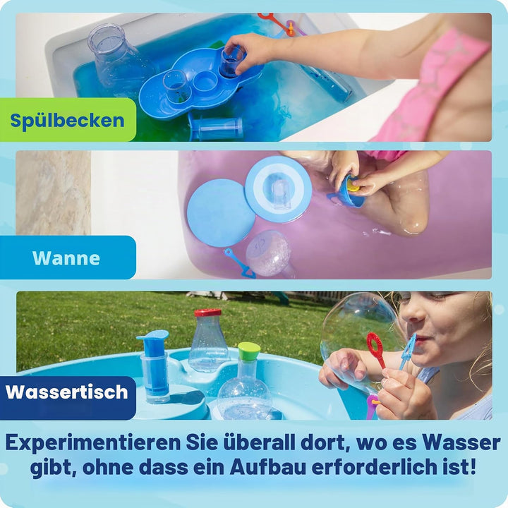 Learning Resources Splashology! Wasser-Experimentierkasten, ab 3 Jahren, Mint-Spielzeug für Kinder,