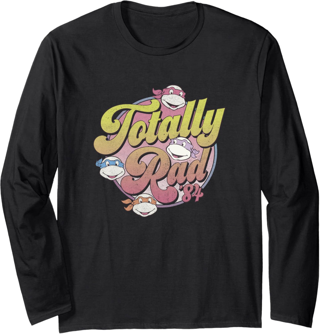 Teenage Mutant Ninja Turtles Totally Rad '84 Langarmshirt