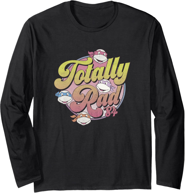 Teenage Mutant Ninja Turtles Totally Rad '84 Langarmshirt