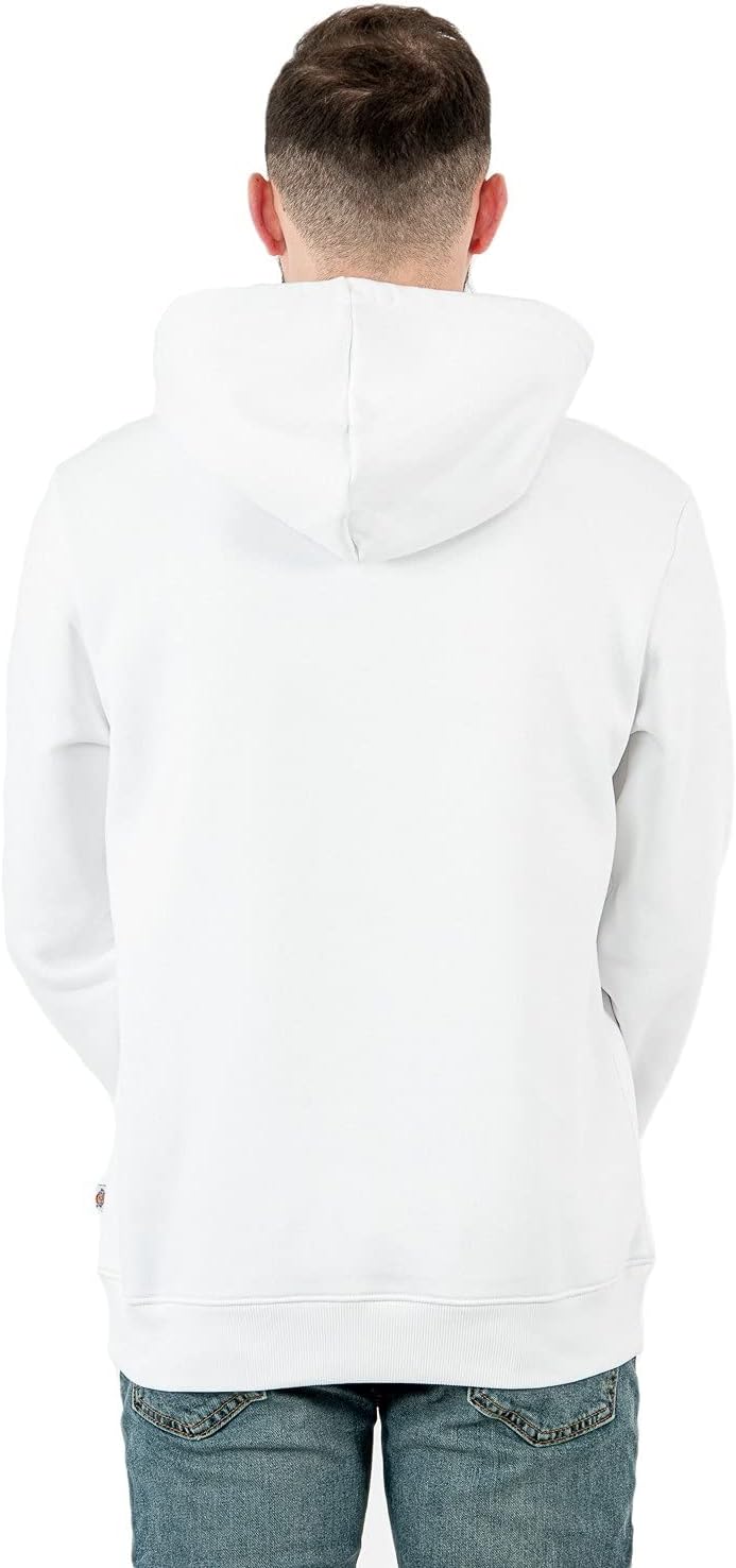 Dickies Herren Icon Logo Hoodie Hooded Sweatshirt XS Weiss, XS Weiss