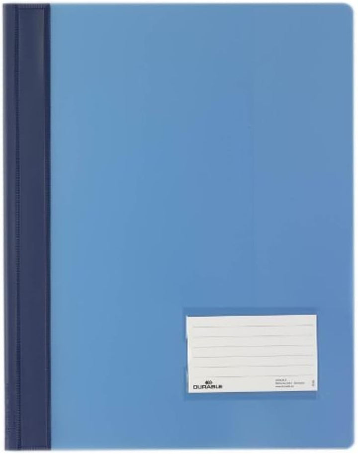 Durable Schnellhefter, überbreit, blau, 25er Packung, 268006, Blau