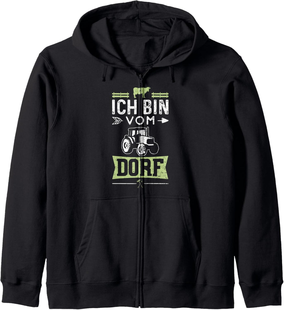 Ich Bin Vom Dorf - Dorfkind Kapuzenjacke