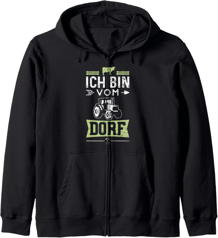 Ich Bin Vom Dorf - Dorfkind Kapuzenjacke