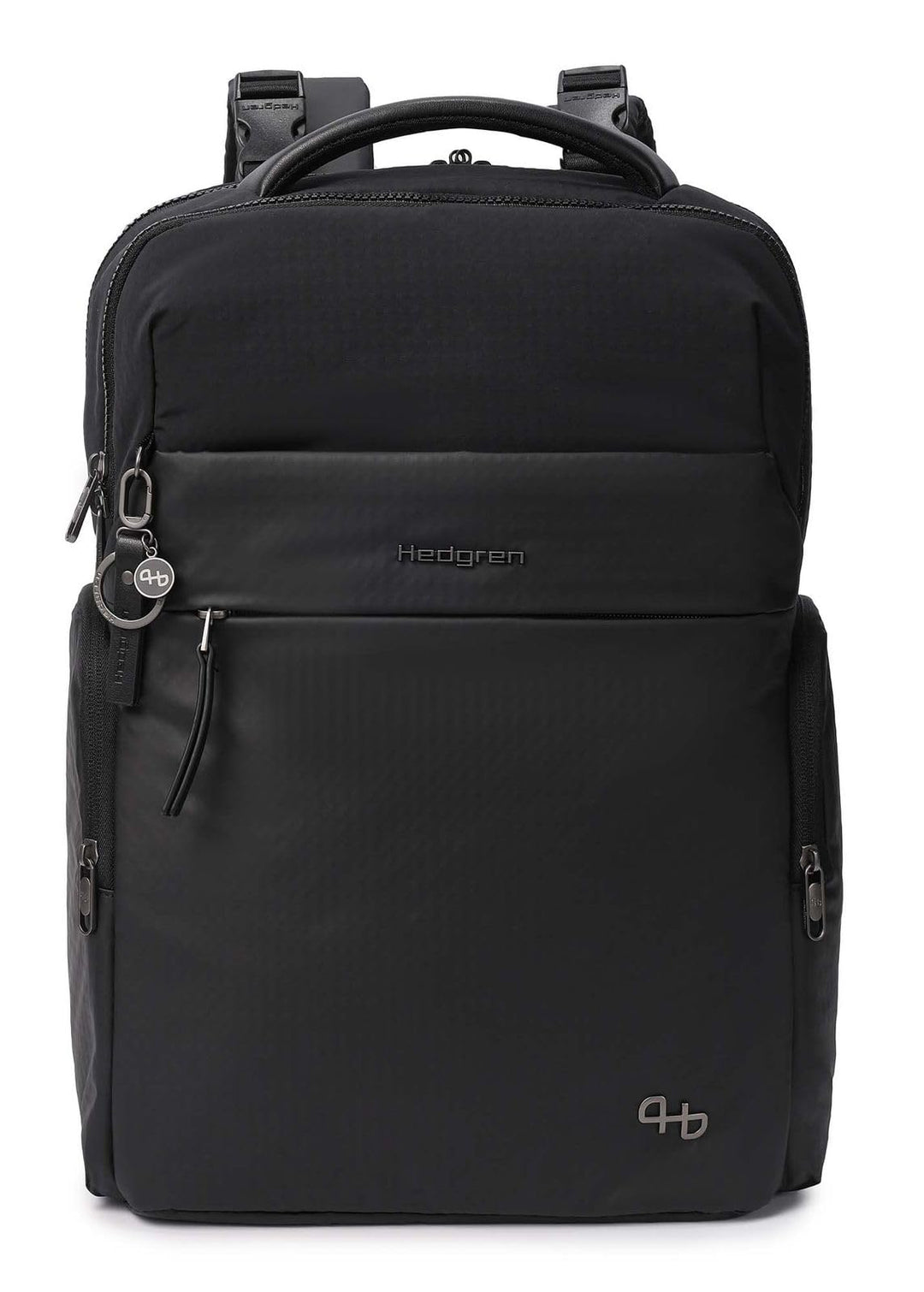 Hedgren Tsutsumi Baby-Rucksack + RFID Schwarz, Schwarz