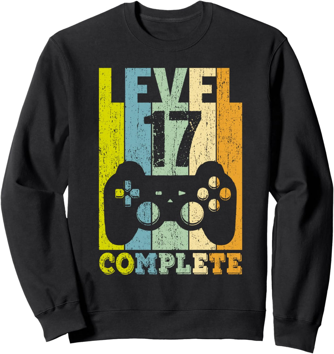 17. Geburtstag Junge Mädchen 17 Jahre 2007 Lustig Geschenk Sweatshirt