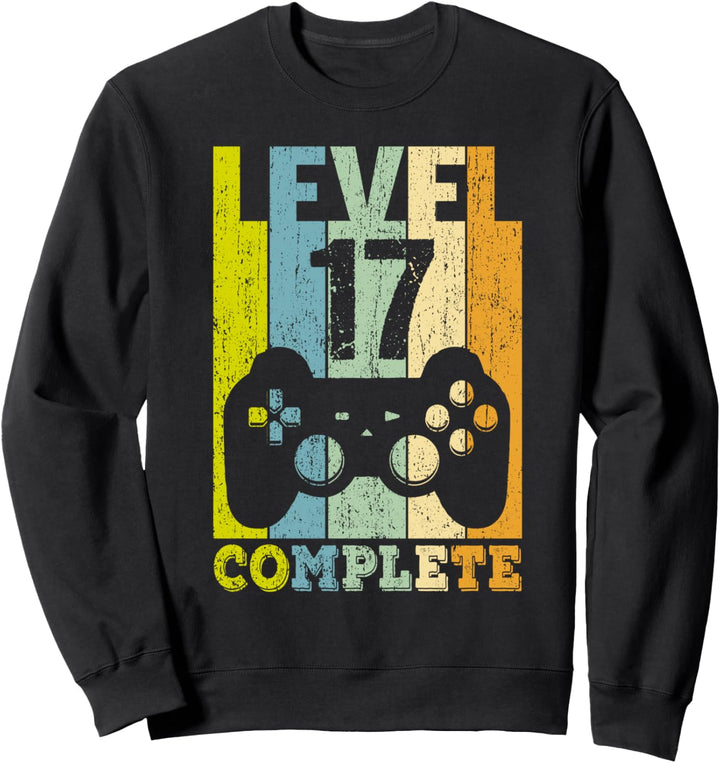17. Geburtstag Junge Mädchen 17 Jahre 2007 Lustig Geschenk Sweatshirt