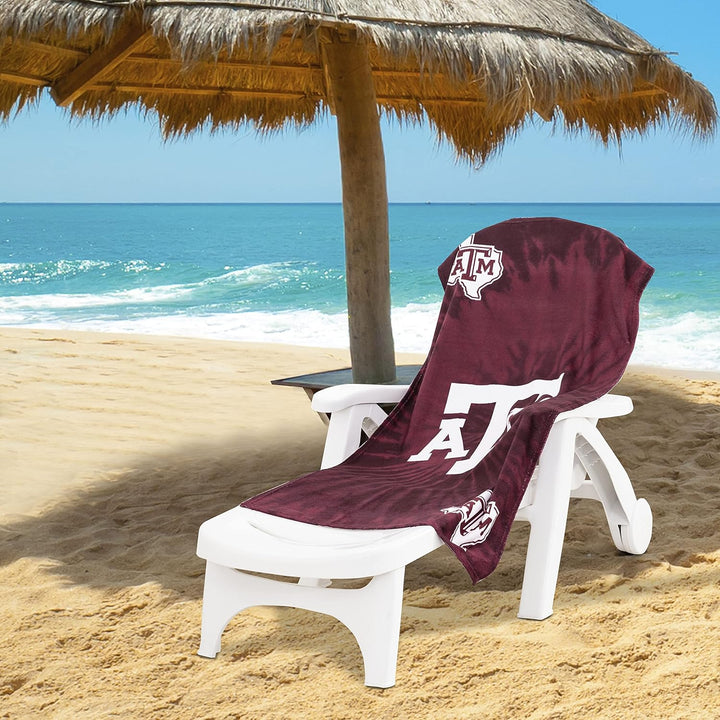 Northwest Unisex-Erwachsene Strandtuch Texas A&M Aggies 30" x 60" Psychedelisch, Texas A&M Aggies 30