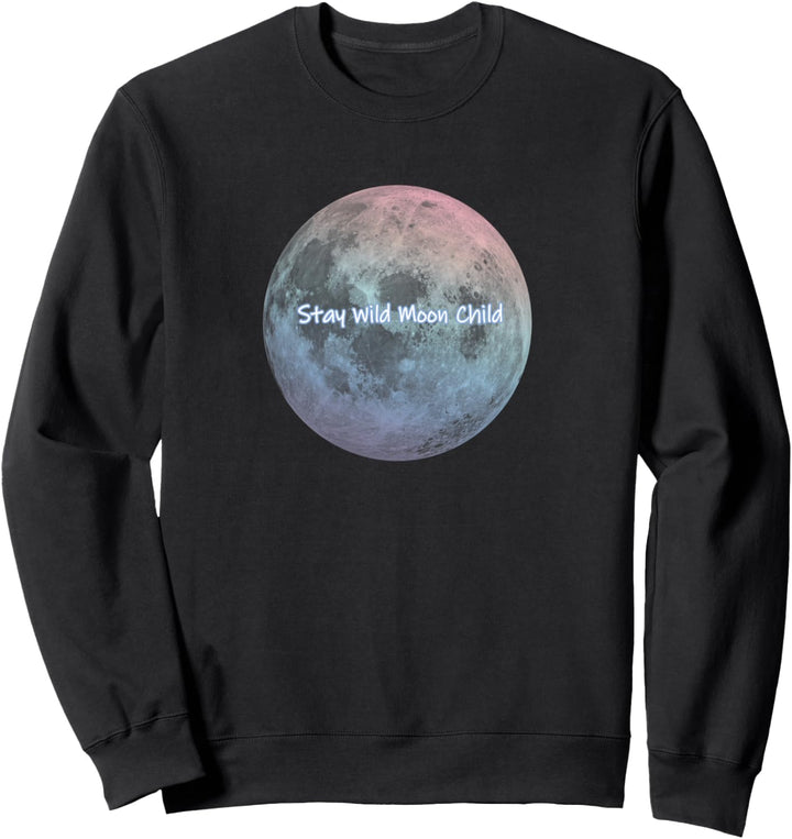 Hexe Himmlisch Ästhetisch Magisch Boho Mond Pastell-Goth Sweatshirt