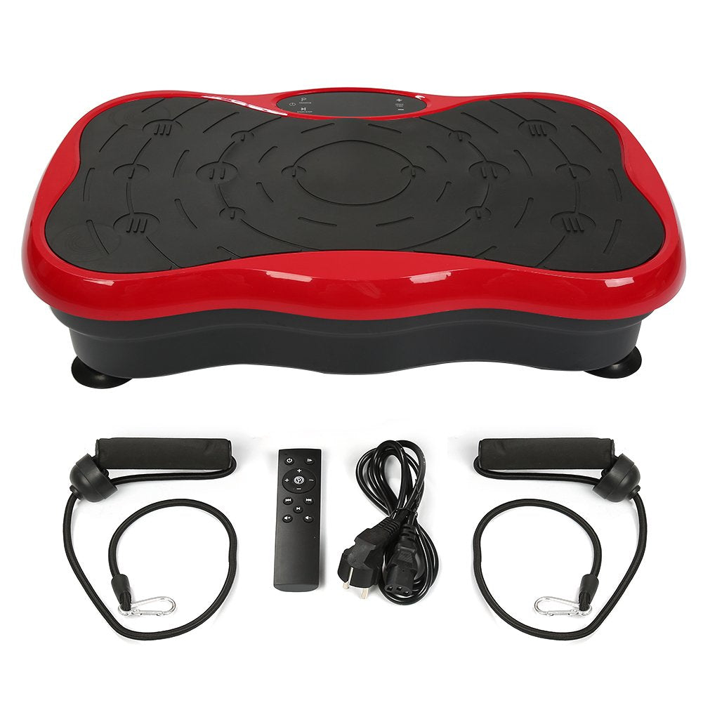 Fitness Platte Vibrationstrainer, für den Büro-Wohnzimmer, Multi-Funktions mit Bluetooth und USB,Vib