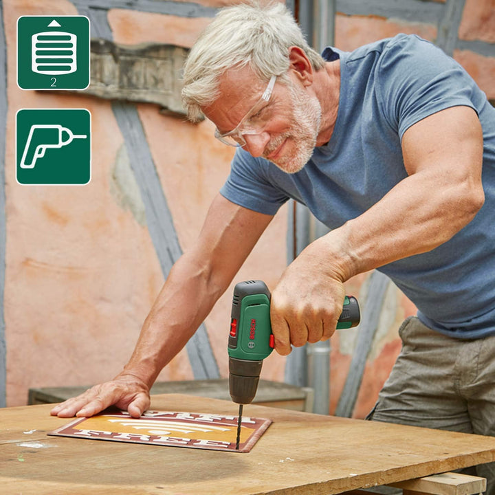 Bosch Home and Garden Bosch Akku Bohrschrauber EasyDrill 1200 (1 Akku, 12 Volt System, im Koffer) Se