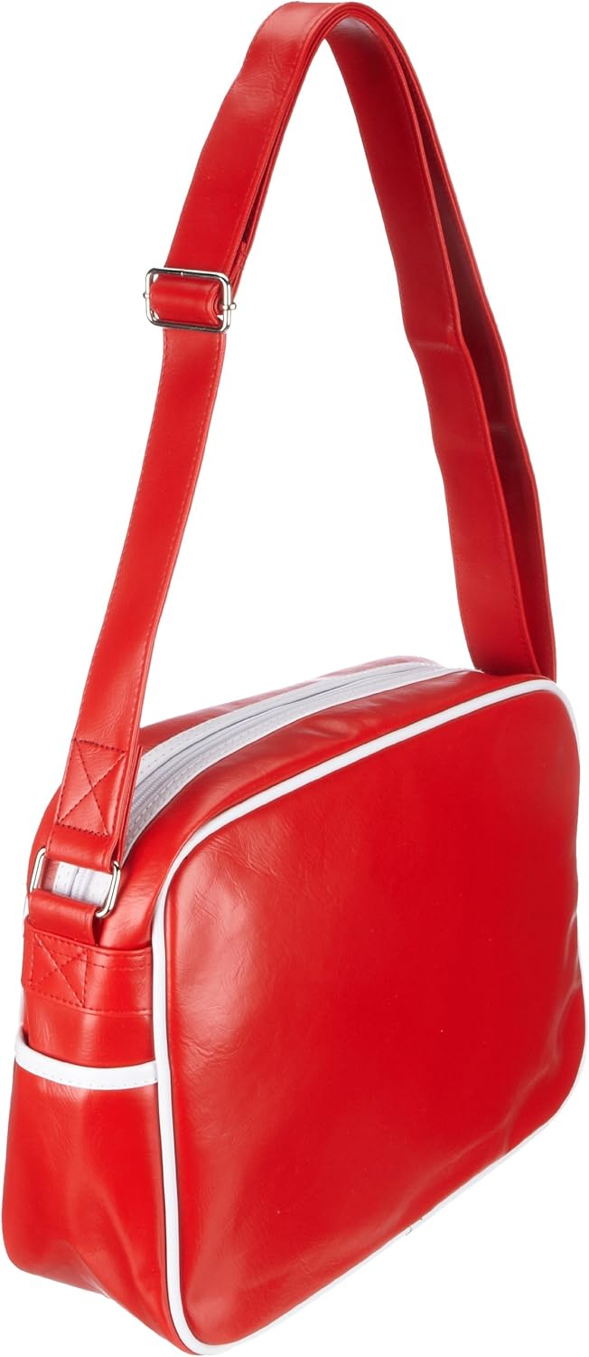 Gola Redford CUB901, Unisex - Erwachsene Henkeltaschen, 36x27x12 cm (B x H x T) Rot/Red/White, Rot/R