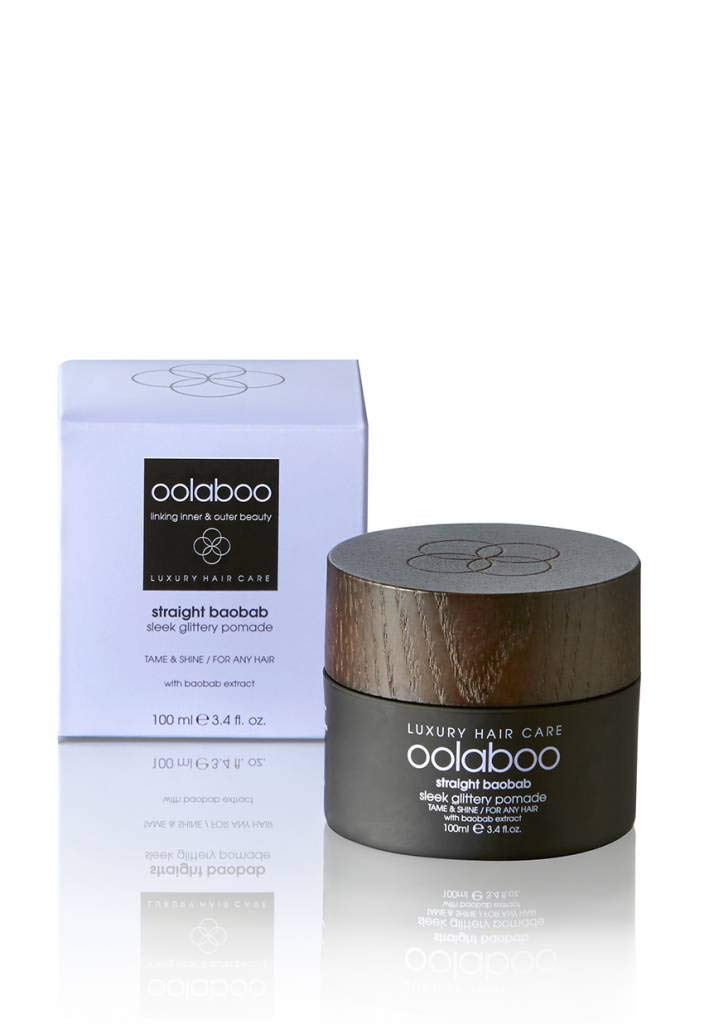 OOLABOO Straight Baobab Sleek Glittery Pomade, 100 ml