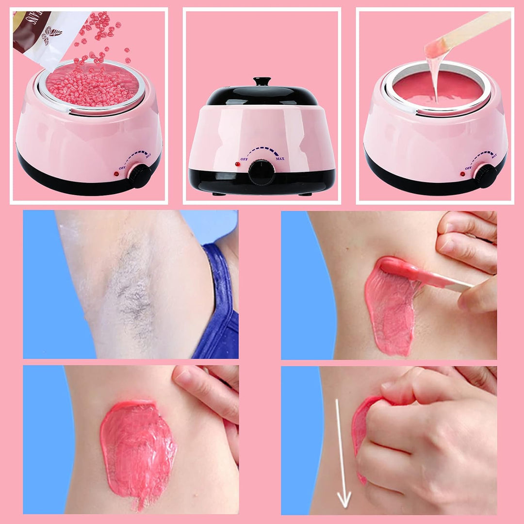 Wachswärmer Wachs Haarentfernung - Warmer Waxing set Wax Maschine Wax Heater Wax Heisswachs Wachsger
