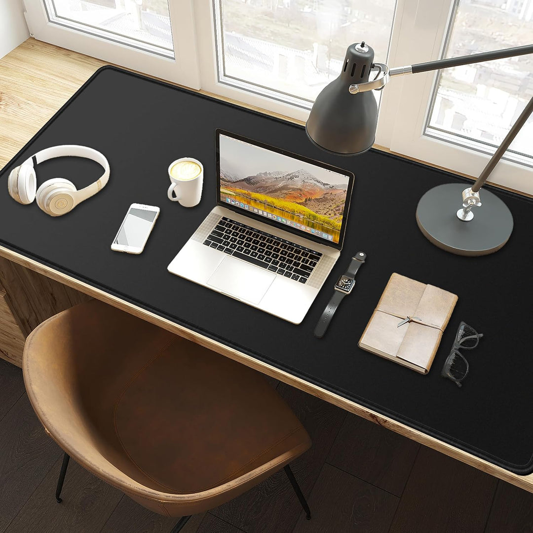 LL-COEUR XXL Schwarz Mauspad Gaming Mouse Mat Laptops Schreibtischunterlage Desk Pad (1300 x 500 x 3