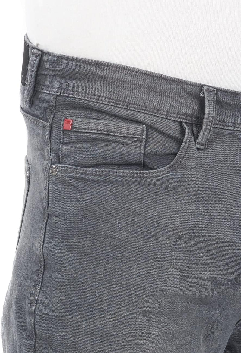 riverso Herren Jeans Hose RIVChris Straight Fit Jeanshose Baumwolle Denim Stretch Schwarz Blau Grau