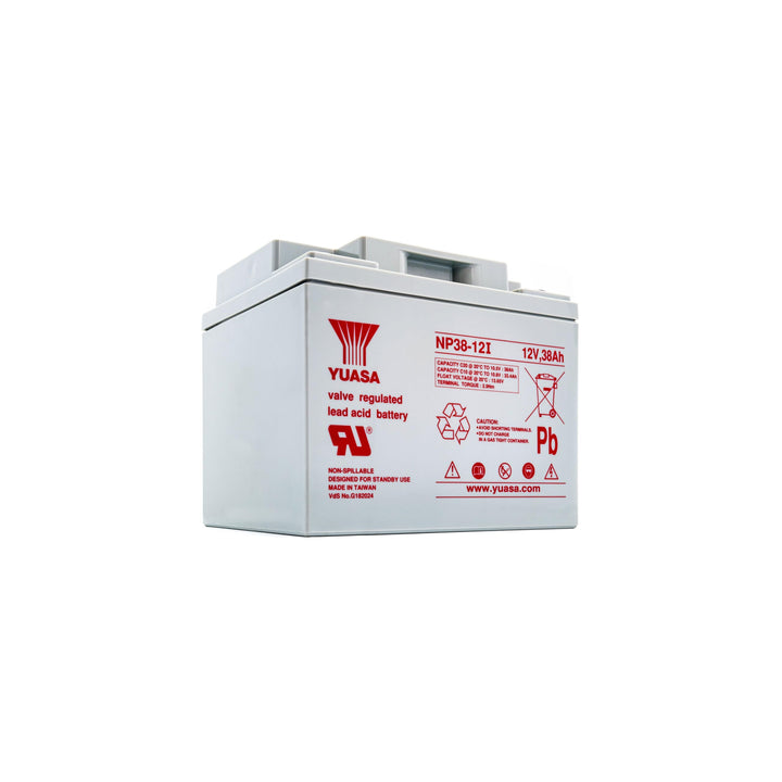 YUASA Batterie Yuasa NP38 – 12 (38Ah 12 V) für alle Arten von Anwendungen.