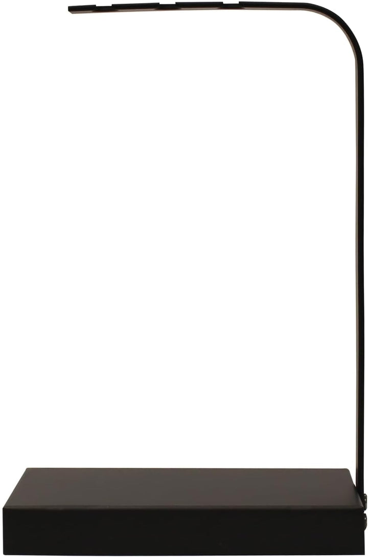 JVL Belmont modernes Kaminbesteck Curve Werkzeug Set, Stahl, schwarz, 23 x 15 x 45 cm,