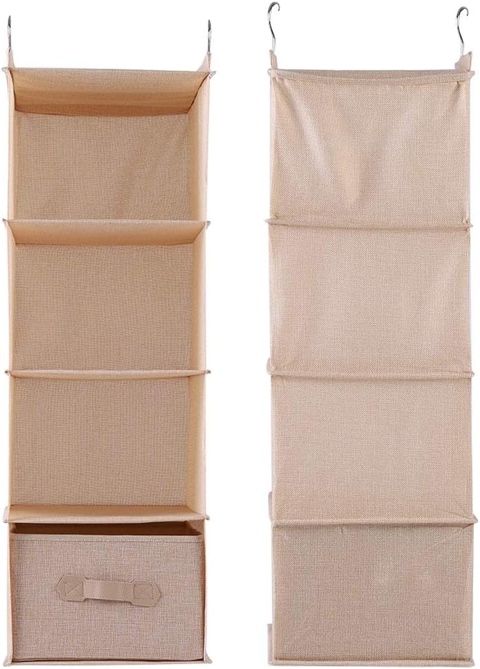 Alvinlite Hängender Kleiderschrank Organizer Aufbewahrungsorganisator Kleiderständer Regale mit Schu