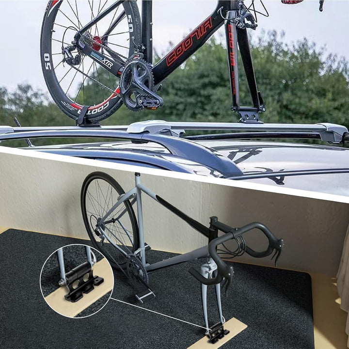 Bicycle Fork Mounts, Aluminium Alloy Bicycle Fork Holder, Bicycle Fork Mount With Quick Release, 5/1