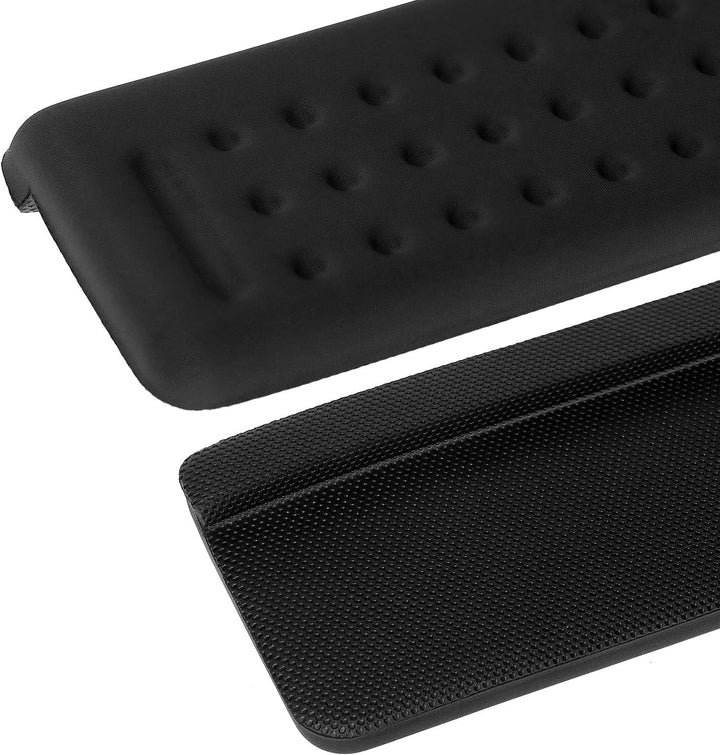 QWORK® 2er Set Ergonomische L-förmige Armauflage für Schreibtischkante, Memory-Schaum – Komfortable