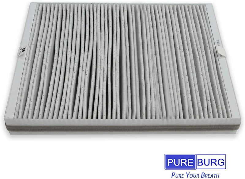 PUREBURG 2er-Pack HEPA + Aktivkohle 2-in-1-Filter, kompatibel mit Philips AC4072/11 Luftreiniger, Te