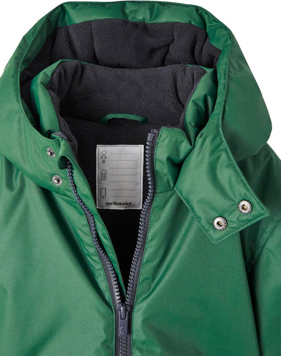 Vertbaudet Jungen Winterjacke mit Kapuze 86 Vert, 86 Vert