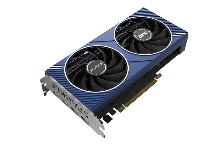 SPARKLE Intel Arc A750 ORC OC Edition DDR6 HDMI 2200MHz 8GB Dual Fan Grafikkarte - Blau, A750 ORC OC