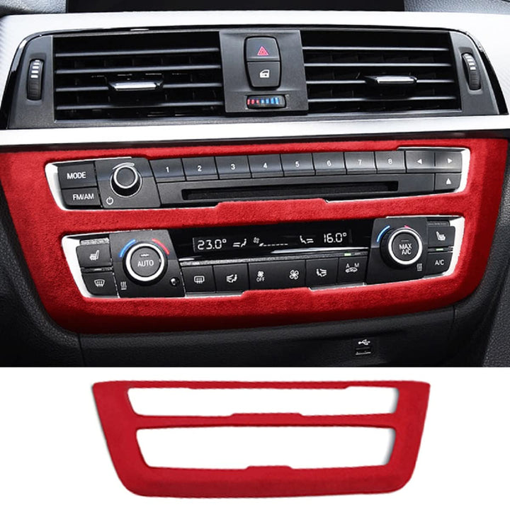 Auto Aufkleber Center Console CD Abdeckung Interieurleisten Trim kompatibel mit BMW F30 F34 3GT Zube