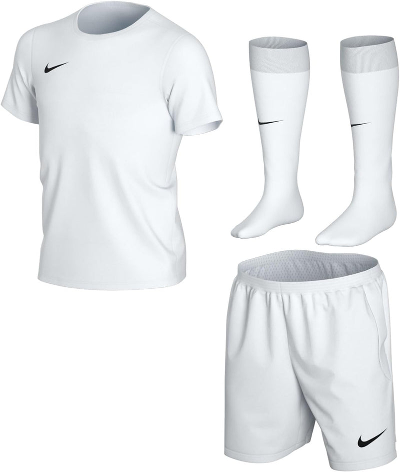 Nike Kinder Trikot Set Dry Park 20 M White/White/Black, M White/White/Black