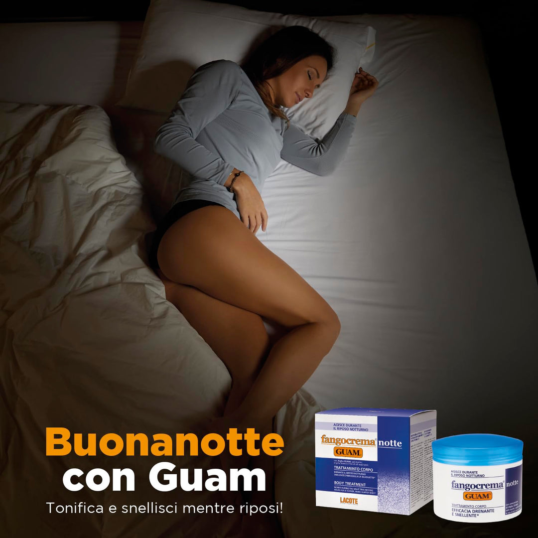 GUAM FANGOCREMA NIGHT NOTTE CREAM 500ML FOR INCH LOSS by GUAM NOTTE NIGHT CREAM