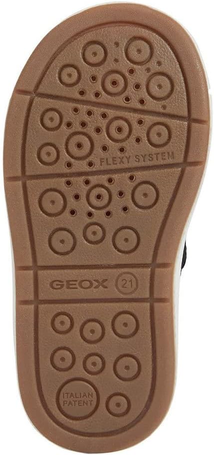 Geox Mädchen B Trottola Girl A Sneaker 25 EU Schwarz, 25 EU Schwarz