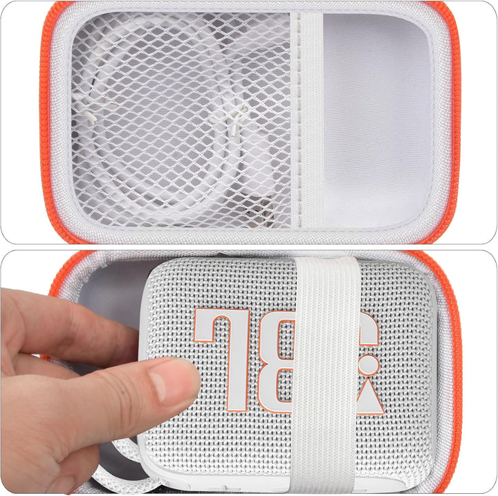 Tragetasche Kompatibel mit JBL Go 4 - tragbarer Bluetooth-Lautsprecher Box Pro Sound, Auch für Go 3/