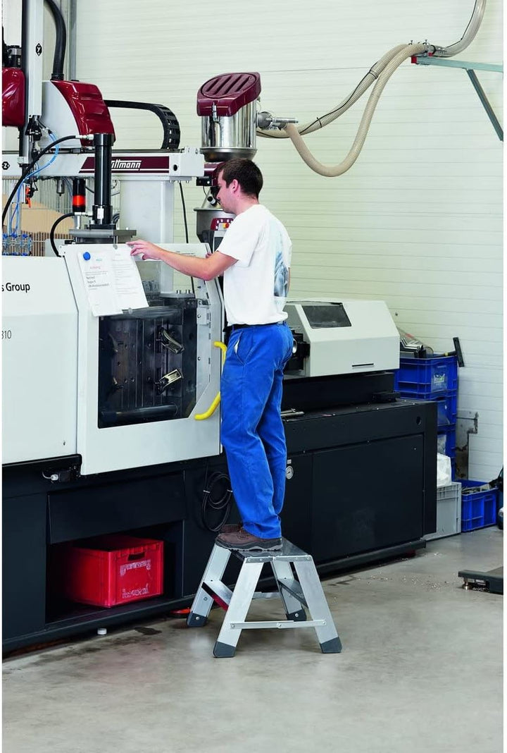 Zarges 40372 Seventec BP - Arbeitspodest 2 x 2 Stufen, 2,49 ca. m