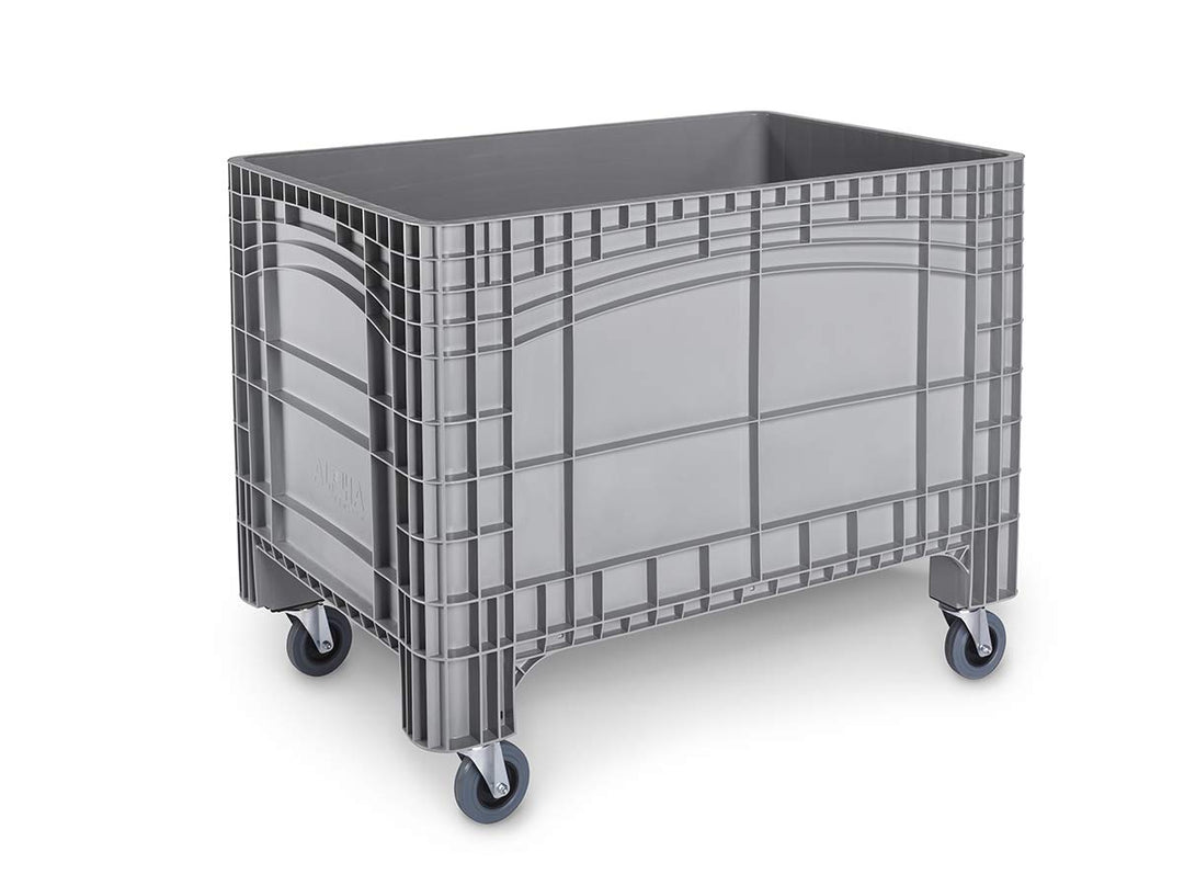 Grossbehälter 1200x800x950 mm mit 4 Lenkrollen Umzugsbehälter, Transportbox, Kunststoffbehälter, Umz