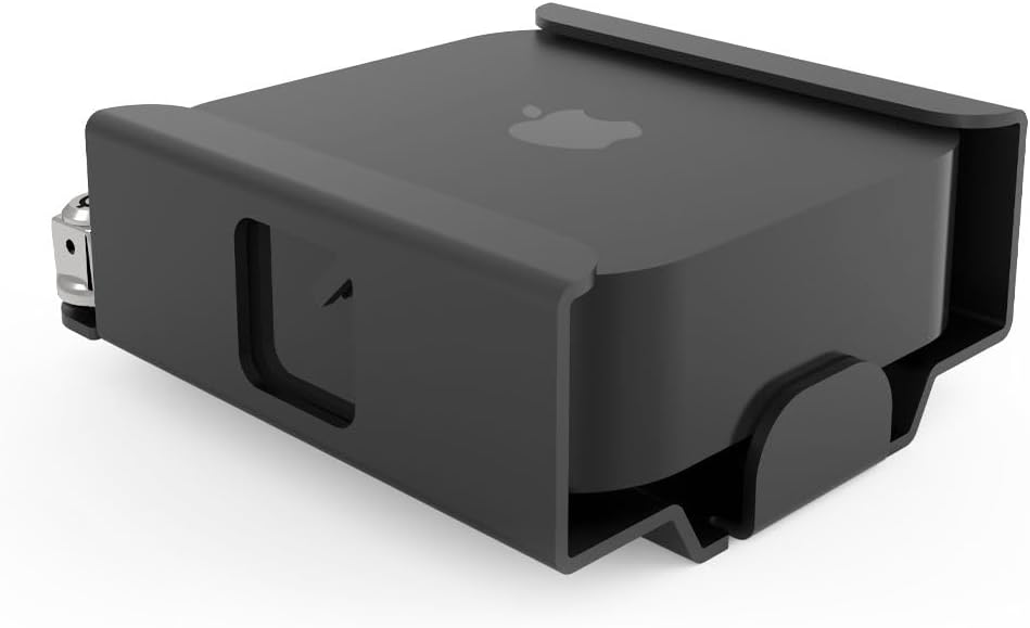Inklusive Sicherheitshalterung für Apple TV mit Verriegelungskopf