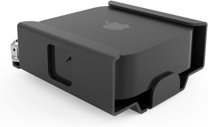 Inklusive Sicherheitshalterung für Apple TV mit Verriegelungskopf