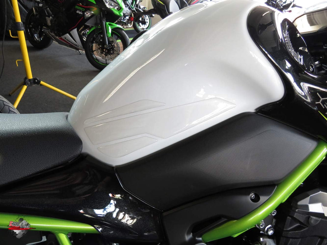 Tankpad Seitentank transparent Schutz kompatibel für Kawasaki Z900-800661