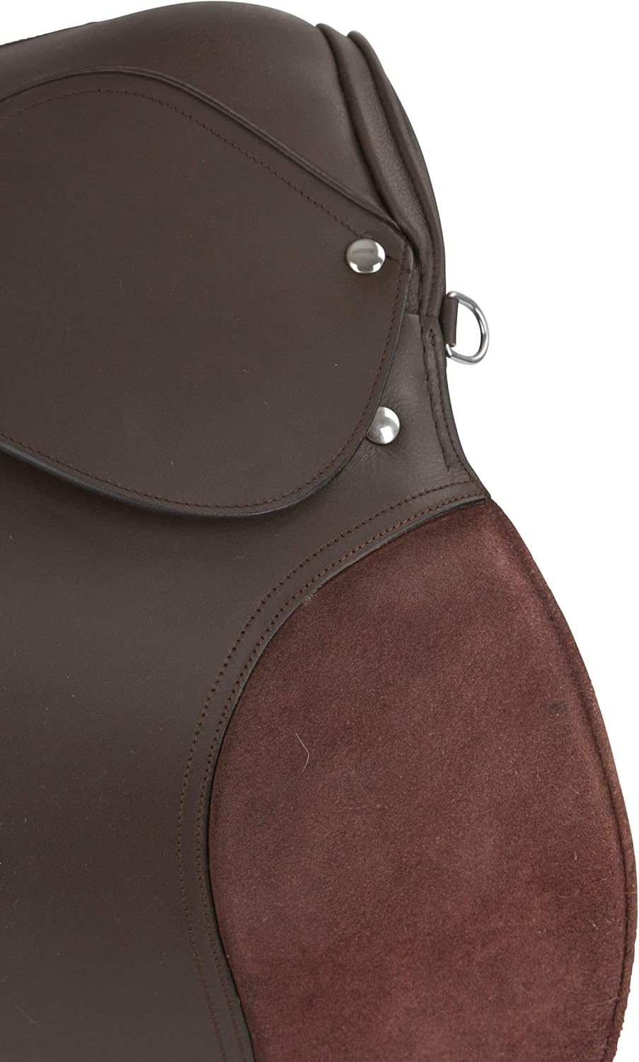 Kerbl 32198 Hafl.-Sattelset braun (incl.Gurt,Decke,Steigbügel,-riemen) braun Haflinger: 17.5 inches,